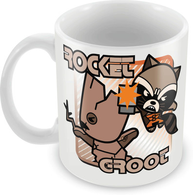 Posterboy Rocket groot - Kawaii Art (Officially Licensed) Ceramic Mug(350 ml), Multicolor
Posterboy Rocket groot - Kawaii Art (Officially Licensed) Ceramic Mug(350 ml), Multicolor