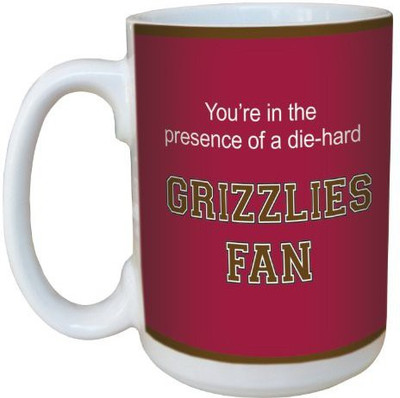 Tree-Free Greetings Greetings lm44498 Grizzlies College Football Fan Ceramic with Full-Sized Handle, 15-Ounce Ceramic Mug(60 ml), Multicolor
Tree-Free Greetings Greetings lm44498 Grizzlies College Football Fan Ceramic with Full-Sized Handle, 15-Ounce Ceramic Mug(60 ml), Multicolor