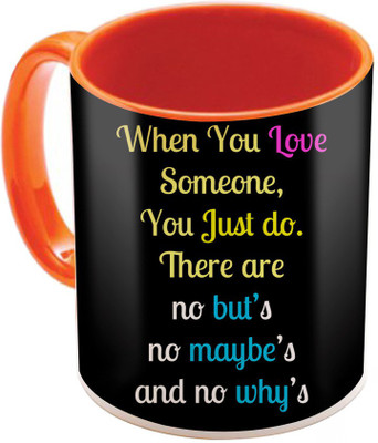 SKY TRENDS Valentine Gift for Girlfriend Love Printed I Love U Forever Perfect for Her Him Wife Fiance Anniversary And Birthday STGD220 Ceramic Mug(325 ml), Orange
SKY TRENDS Valentine Gift for Girlfriend Love Printed I Love U Forever Perfect for Her Him Wife Fiance Anniversary And Birthday STGD220 Ceramic Mug(325 ml), Orange