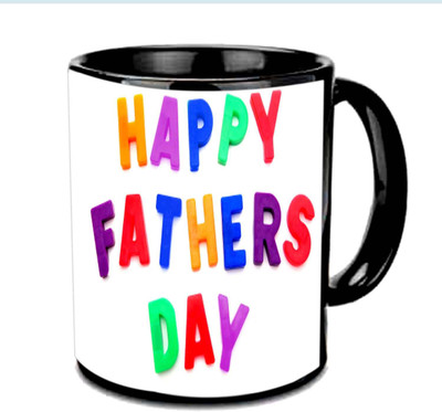 Raj Laxmi Colorful Letters Design Fathers Day Wishes Multicolor Ceramic Mug(3.5 ml), Black
Raj Laxmi Colorful Letters Design Fathers Day Wishes Multicolor Ceramic Mug(3.5 ml), Black