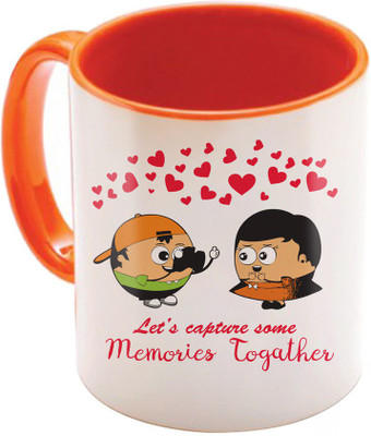 SKY TRENDS Valentine Gift for Girlfriend Love Printed I Love U Forever Perfect for Her Him Wife Fiance Anniversary And Birthday STGD119 Ceramic Mug(325 ml), Orange
SKY TRENDS Valentine Gift for Girlfriend Love Printed I Love U Forever Perfect for Her Him Wife Fiance Anniversary And Birthday STGD119 Ceramic Mug(325 ml), Orange