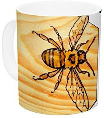 Kess InHouse InHouse Brittany Guarino Bees Ceramic Coffee, 11 oz, Multicolor Ceramic Mug(60 ml)
Kess InHouse InHouse Brittany Guarino Bees Ceramic Coffee, 11 oz, Multicolor Ceramic Mug(60 ml)