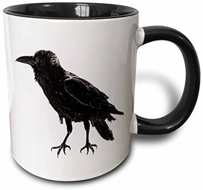 3dRose mug_127523_4 Raven Two Tone Black, 11 oz, Black/White Ceramic Mug(60 ml), Multicolor
3dRose mug_127523_4 Raven Two Tone Black, 11 oz, Black/White Ceramic Mug(60 ml), Multicolor