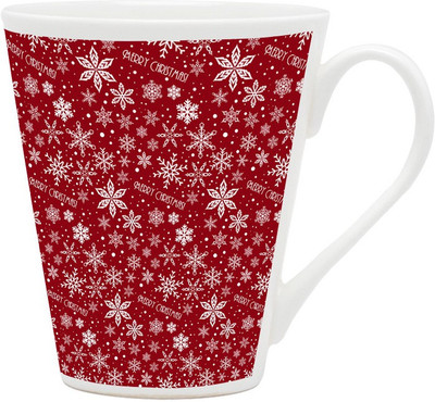 Homesogood Christmas Snowfall Ceramic Mug(355 ml)