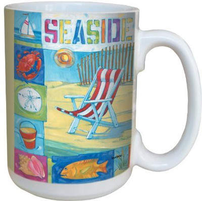 Tree-Free Greetings Greetings lm43416 Colorful Seaside Sling by Paul Brent Ceramic with Full-Sized Handle, 15-Ounce Ceramic Mug(60 ml), Multicolor
Tree-Free Greetings Greetings lm43416 Colorful Seaside Sling by Paul Brent Ceramic with Full-Sized Handle, 15-Ounce Ceramic Mug(60 ml), Multicolor