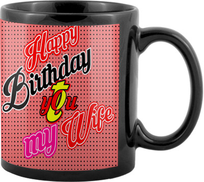 SKY TRENDS Valentine Gifts For Special Girlfriend,Boyfriend,Wife,Husband,design 92 Ceramic Mug(325 ml), Black
SKY TRENDS Valentine Gifts For Special Girlfriend,Boyfriend,Wife,Husband,design 92 Ceramic Mug(325 ml), Black
