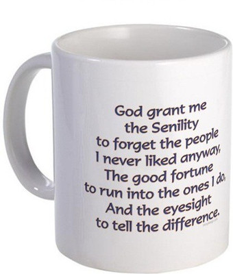 Exoctic Silver Quoteds ooooo123 Ceramic Mug(300 ml), Multicolor