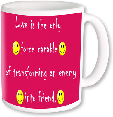 PhotogiftsIndia Happy Friendship Day 100 Ceramic Mug(350 ml), Multicolor