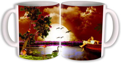 PhotogiftsIndia nature design 001 Ceramic Mug(350 ml, Pack of 2), Multicolor
PhotogiftsIndia nature design 001 Ceramic Mug(350 ml, Pack of 2), Multicolor