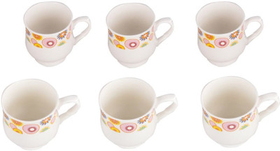 Clay Creations Clay Creations Bone China Coffees 5 - 6 Pieces Bone China Mug(250 ml, Pack of 2), Multicolor
Clay Creations Clay Creations Bone China Coffees 5 - 6 Pieces Bone China Mug(250 ml, Pack of 2), Multicolor