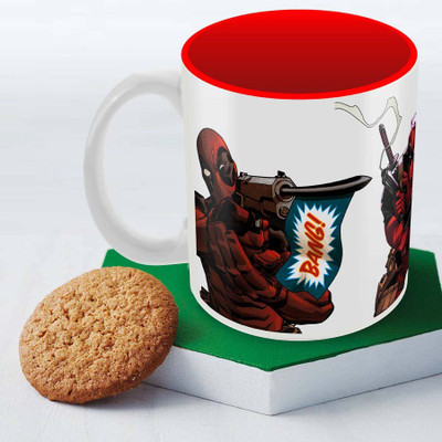 Posterboy Deadpool - Bang (Officially Licensed) Ceramic Mug(350 ml)
Posterboy Deadpool - Bang (Officially Licensed) Ceramic Mug(350 ml)