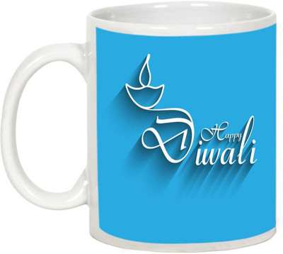 AllUPrints Gifts For Diwali - Light Everyone Like Lamp On Deepawali Ceramic Mug(325 ml), White
AllUPrints Gifts For Diwali - Light Everyone Like Lamp On Deepawali Ceramic Mug(325 ml), White