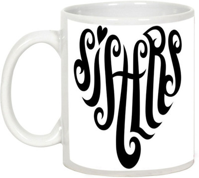 AllUPrints Gift for Raksha Bandhan Rakhi Gifts - Gifts For Rakhi - Nice Heart Shape Sisters Ceramic Mug(325 ml), White
AllUPrints Gift for Raksha Bandhan Rakhi Gifts - Gifts For Rakhi - Nice Heart Shape Sisters Ceramic Mug(325 ml), White