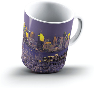 Ucard San Diego California2670 Bone China, Ceramic, Porcelain Mug(325 ml), Multicolor
Ucard San Diego California2670 Bone China, Ceramic, Porcelain Mug(325 ml), Multicolor