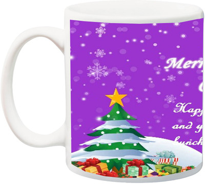 ME&YOU Gift For family/Relative/friend; Merry Christmas Happy X mas to you printed Ceramic Mug(325 ml), Multicolor
ME&YOU Gift For family/Relative/friend; Merry Christmas Happy X mas to you printed Ceramic Mug(325 ml), Multicolor