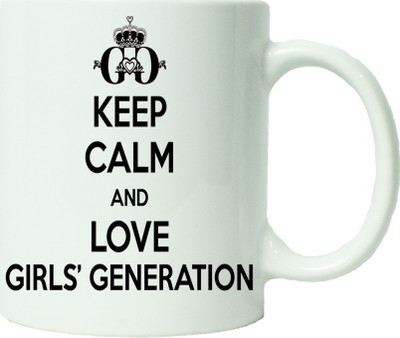 Maison N Mode Keep Calm And Love Girls Genration Coffee Ceramic Mug(330 ml), Multicolor
Maison N Mode Keep Calm And Love Girls Genration Coffee Ceramic Mug(330 ml), Multicolor