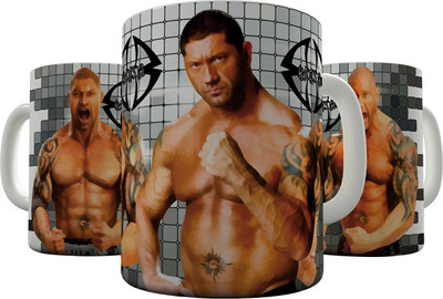 Shaildha WWE-004 Ceramic Mug(350 ml), Multicolor