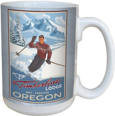 Tree-Free Greetings Greetings lm43172 Vintage Mount Hood Oregon Downhill Skiing by Paul A. Lanquist Ceramic with Full-Sized Handle, 15-Ounce, Multicolored Ceramic Mug(60 ml), Multicolor
Tree-Free Greetings Greetings lm43172 Vintage Mount Hood Oregon Downhill Skiing by Paul A. Lanquist Ceramic with Full-Sized Handle, 15-Ounce, Multicolored Ceramic Mug(60 ml), Multicolor