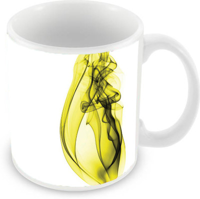 Sleep Nature's SN-MG-2083 Ceramic Mug(350 ml), Yellow