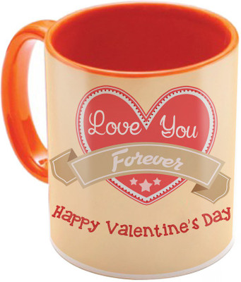 SKY TRENDS Valentine Gift for Girlfriend Love Printed I Love U Forever Perfect for Her Him Wife Fiance Anniversary And Birthday STGD028 Ceramic Mug(325 ml), Orange
SKY TRENDS Valentine Gift for Girlfriend Love Printed I Love U Forever Perfect for Her Him Wife Fiance Anniversary And Birthday STGD028 Ceramic Mug(325 ml), Orange