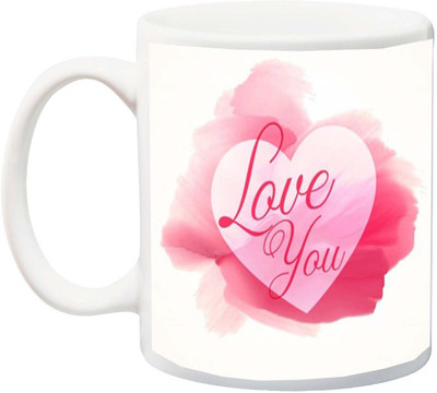 ME&YOU Gift for Husband/Wife/Boyfriend/Girlfriend/Couple On Valentine's Day Love you colorfull Beautiful pink 3D Printed Ceramic Mug(325 ml), White
ME&YOU Gift for Husband/Wife/Boyfriend/Girlfriend/Couple On Valentine's Day Love you colorfull Beautiful pink 3D Printed Ceramic Mug(325 ml), White