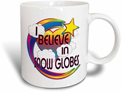 3dRose I Believe in Snow Globes Cute Believer Design Ceramic, 11 oz, White Ceramic Mug(60 ml), Multicolor
3dRose I Believe in Snow Globes Cute Believer Design Ceramic, 11 oz, White Ceramic Mug(60 ml), Multicolor
