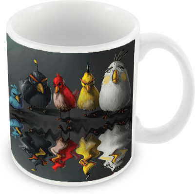 Sleep Nature's SN-MG-2153 Ceramic Mug(350 ml), Multicolor