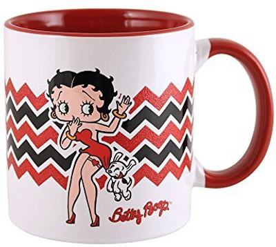 Betty Boop Boop Chevron Bad Dog Oversized C-Handle, 22-Ounce, White Ceramic Mug(60 ml), Multicolor
Betty Boop Boop Chevron Bad Dog Oversized C-Handle, 22-Ounce, White Ceramic Mug(60 ml), Multicolor