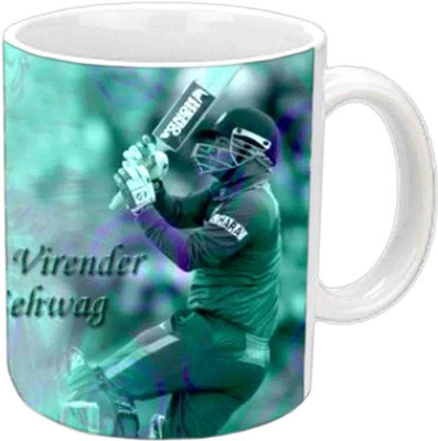 Raj Laxmi VEERU PAJI White Ceramic Mug(350 ml)