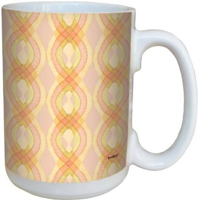 Tree-Free Greetings Greetings lm43657 Unique Pink and Salmon Wave Form by Shell Rummel Ceramic with Full-Sized Handle, 15-Ounce, Multicolored Ceramic Mug(60 ml), Multicolor
Tree-Free Greetings Greetings lm43657 Unique Pink and Salmon Wave Form by Shell Rummel Ceramic with Full-Sized Handle, 15-Ounce, Multicolored Ceramic Mug(60 ml), Multicolor