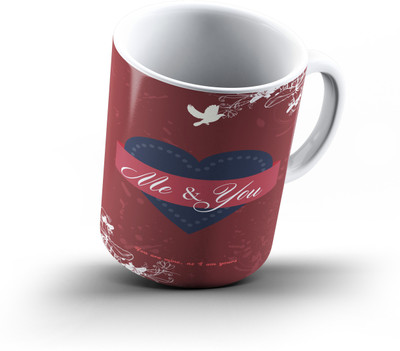Ucard Valentines Day Love568 Bone China, Ceramic, Porcelain Mug(325 ml)