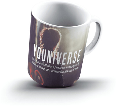 Ucard Youniverse Universe1021 Bone China, Ceramic, Porcelain Mug(325 ml)