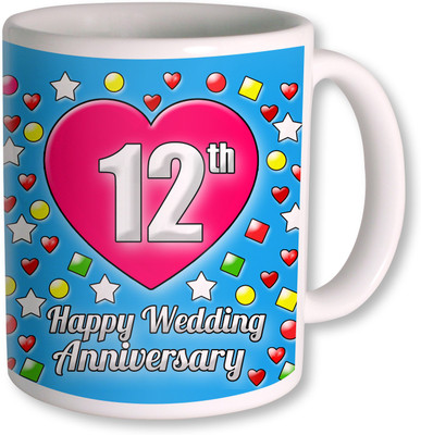 PhotogiftsIndia Gifts For 12th Wedding Anniversary Coffee Ceramic Mug(350 ml), White
PhotogiftsIndia Gifts For 12th Wedding Anniversary Coffee Ceramic Mug(350 ml), White