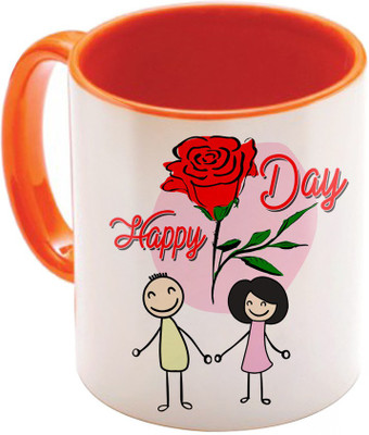 SKY TRENDS Valentine Gift for Girlfriend Love Printed I Love U Forever Perfect for Her Him Wife Fiance Anniversary And Birthday STGD188 Ceramic Mug(325 ml), Orange
SKY TRENDS Valentine Gift for Girlfriend Love Printed I Love U Forever Perfect for Her Him Wife Fiance Anniversary And Birthday STGD188 Ceramic Mug(325 ml), Orange