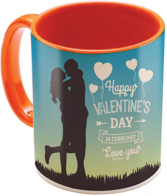 SKY TRENDS Valentine Gift for Girlfriend Love Printed I Love U Forever Perfect for Her Him Wife Fiance Anniversary And Birthday STGD125 Ceramic Mug(325 ml), Orange
SKY TRENDS Valentine Gift for Girlfriend Love Printed I Love U Forever Perfect for Her Him Wife Fiance Anniversary And Birthday STGD125 Ceramic Mug(325 ml), Orange