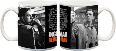 Posterboy Ingmar Bergman Ceramic Mug(350 ml), Multicolor