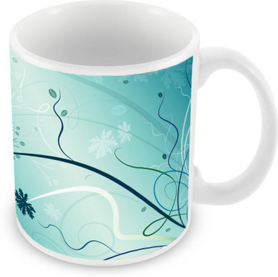 Sleep Nature's SN-MG-2105 Ceramic Mug(350 ml), Multicolor