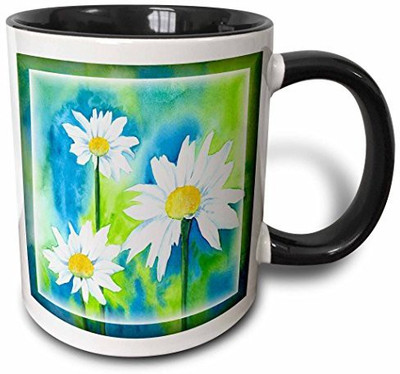 3dRose mug_48149_4 White Marguerite Two Tone Black, 11 oz, Black/White Ceramic Mug(60 ml), Multicolor
3dRose mug_48149_4 White Marguerite Two Tone Black, 11 oz, Black/White Ceramic Mug(60 ml), Multicolor