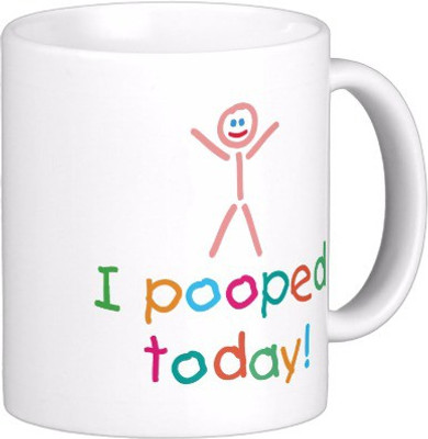 Exoctic Silver Quoteds ooooo65 Ceramic Mug(300 ml), Multicolor