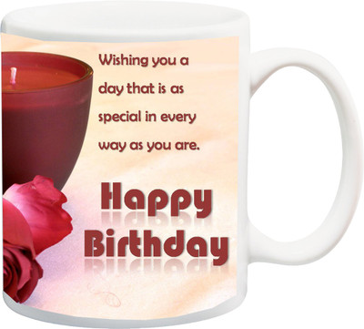 ME&YOU Wishing You A Day That Is As Special In Every Way Printed Ceramic Mug(325 ml), Multicolor
ME&YOU Wishing You A Day That Is As Special In Every Way Printed Ceramic Mug(325 ml), Multicolor