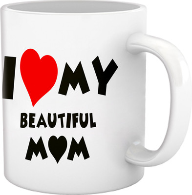 Tied Ribbons I love mu Beautiful Mom Printed Mother's Day Gift Ceramic Mug(325 ml), Multicolor
Tied Ribbons I love mu Beautiful Mom Printed Mother's Day Gift Ceramic Mug(325 ml), Multicolor