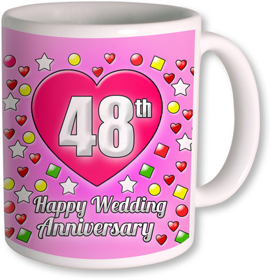 PhotogiftsIndia Gifts For 48th Wedding Anniversary Coffee Ceramic Mug(350 ml), White
PhotogiftsIndia Gifts For 48th Wedding Anniversary Coffee Ceramic Mug(350 ml), White