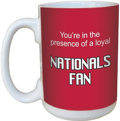 Tree-Free Greetings Greetings lm44106 Nationals Baseball Fan Ceramic with Full-Sized Handle, 15-Ounce Ceramic Mug(60 ml), Multicolor
Tree-Free Greetings Greetings lm44106 Nationals Baseball Fan Ceramic with Full-Sized Handle, 15-Ounce Ceramic Mug(60 ml), Multicolor