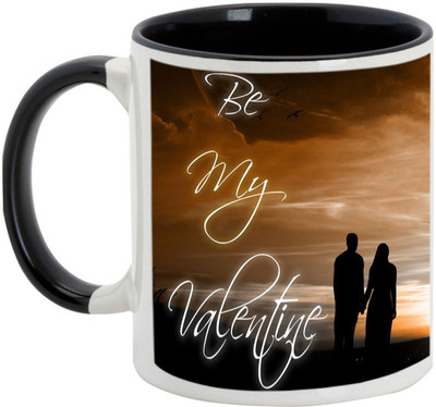 AllUPrints Boyfriend/Girlfriend Gifts - Be My Valentine Ceramic Mug(325 ml), Black
AllUPrints Boyfriend/Girlfriend Gifts - Be My Valentine Ceramic Mug(325 ml), Black