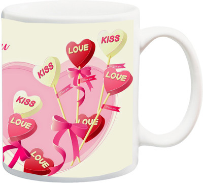 ME&YOU Gift for Husband/Wife/Girlfriend/Boyfriend/Lover;I Love You printed Ceramic Mug(325 ml), Multicolor
ME&YOU Gift for Husband/Wife/Girlfriend/Boyfriend/Lover;I Love You printed Ceramic Mug(325 ml), Multicolor