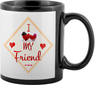 SKY TRENDS World's Best Gifts For Valentine Girlfriend Boyfriend Friend Husband Wife Anniversary & Birthday Design Code 051 Ceramic Mug(325 ml), Black
SKY TRENDS World's Best Gifts For Valentine Girlfriend Boyfriend Friend Husband Wife Anniversary & Birthday Design Code 051 Ceramic Mug(325 ml), Black