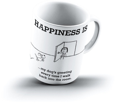 Ucard Happiness Is2085 Bone China, Ceramic, Porcelain Mug(325 ml), Multicolor
Ucard Happiness Is2085 Bone China, Ceramic, Porcelain Mug(325 ml), Multicolor