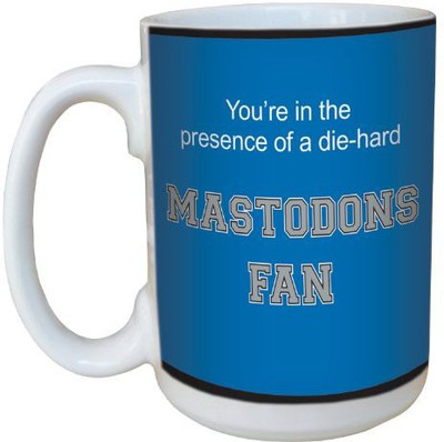 Tree-Free Greetings Greetings lm44743 Mastodons College Basketball Ceramic with Full-Sized Handle, 15-Ounce Ceramic Mug(60 ml), Multicolor
Tree-Free Greetings Greetings lm44743 Mastodons College Basketball Ceramic with Full-Sized Handle, 15-Ounce Ceramic Mug(60 ml), Multicolor