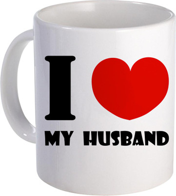 SKY TRENDS I Love My Husband A Nice Gift For Anniversery And VAlentine Day Design (107) Ceramic Mug(320 ml), White
SKY TRENDS I Love My Husband A Nice Gift For Anniversery And VAlentine Day Design (107) Ceramic Mug(320 ml), White