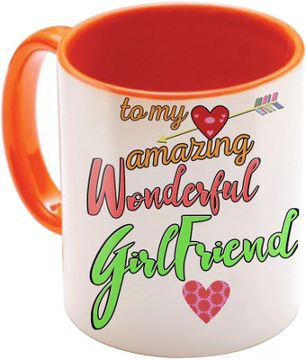 SKY TRENDS Wonderful & Best Valentine Orange Gift For GirlFriend,Boyfriend,Husband,Wife,Friend Design Cod 059 Ceramic Mug(325 ml)
SKY TRENDS Wonderful & Best Valentine Orange Gift For GirlFriend,Boyfriend,Husband,Wife,Friend Design Cod 059 Ceramic Mug(325 ml)